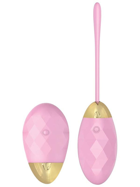 Diamonds The Majesty - Rechargeable Egg with Remote Pink